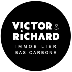 Logo Victor & Richard Immobilier ! L'immobilier bas carbone.